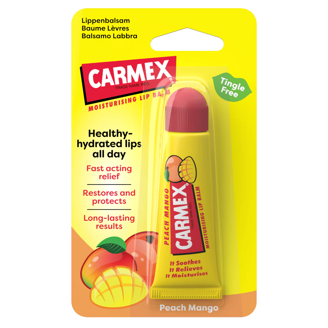 CARMEX PEACH MANGO TUBE