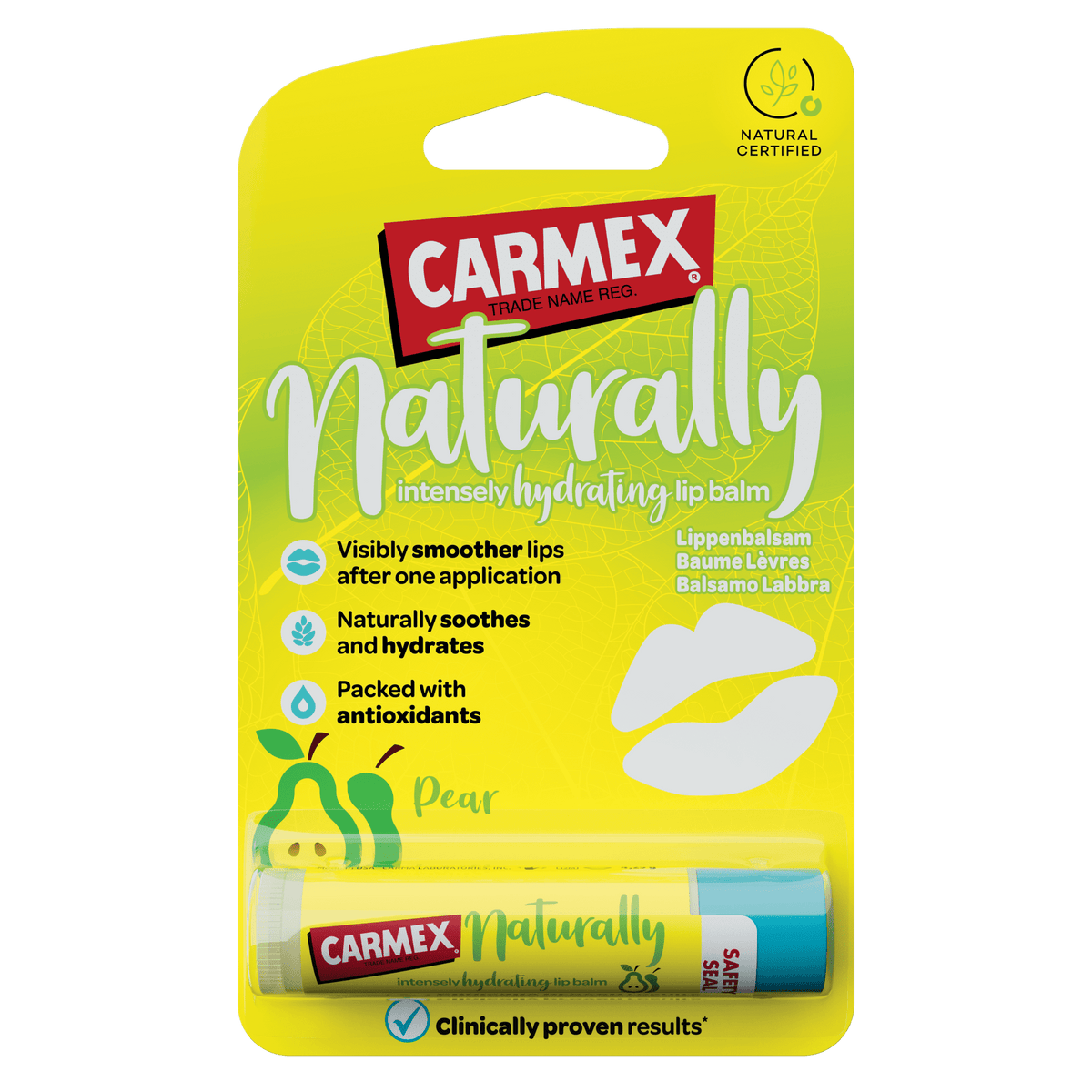 CARMEX NATURALLY STICK PEAR